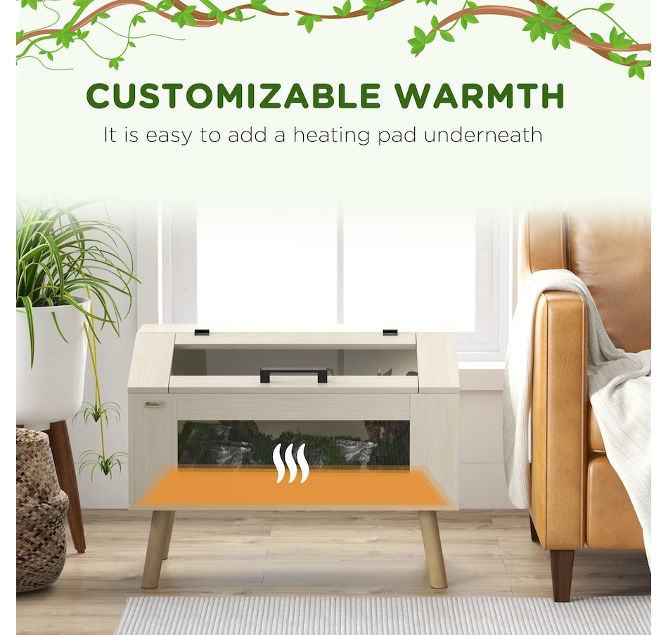 Image 962571_ALTMORE5.jpg, Product 962-571 / Price $119.99, PawHut Reptile Terrarium, 29 Gallon Reptile Tank w/ Ventilations, Windows from PawHut on TSC.ca's Home & Garden department