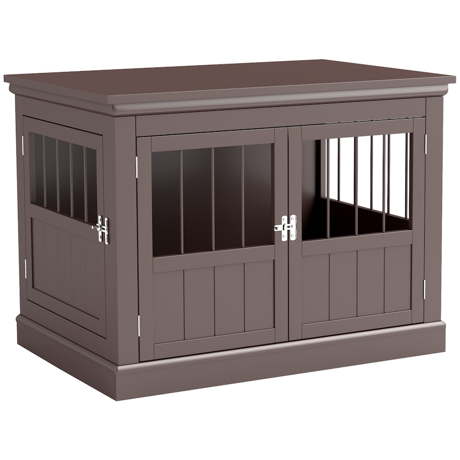 Image 962580.jpg, Product 962-580 / Price $109.99, PawHut 31" Dog Crate Furniture End Table with Three Doors for Small Dogs from PawHut on TSC.ca's Home & Garden department