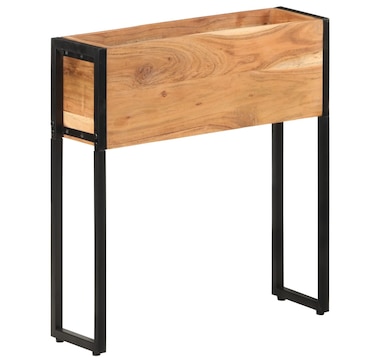 Planter 60x20x68 cm Solid acacia wood