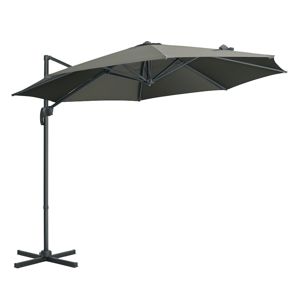 Image 964261.png, Product 964-261 / Price $199.99, Outsunny ⌀ 9.6' Patio Hanging Offset Umbrella from Outsunny on TSC.ca's Home & Garden department