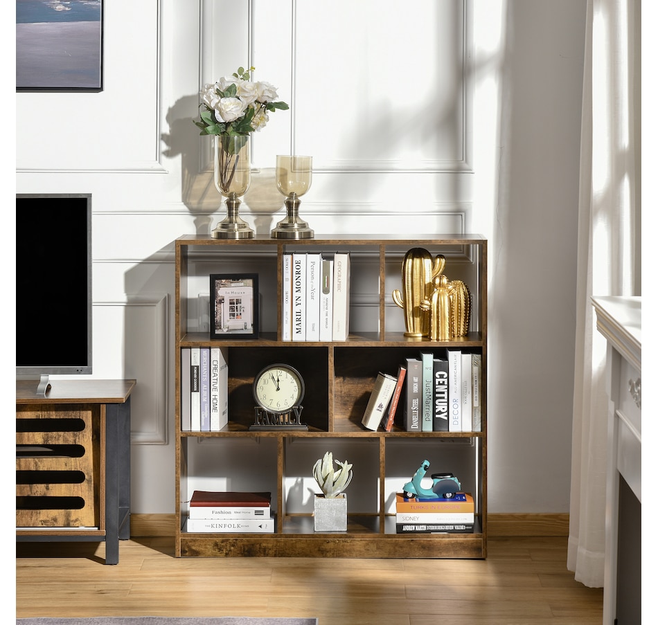 Image 964289_ALTMORE1.jpg, Product 964-289 / Price $109.99, HOMCOM Storage Shelf 3-Tier Bookcase Display Rack, Home Office Living Room from HOMCOM on TSC.ca's department