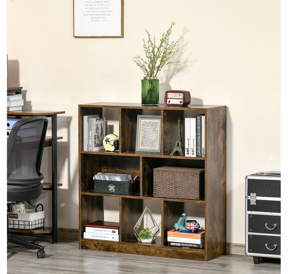 Image 964289_ALTMORE3.jpg, Product 964-289 / Price $109.99, HOMCOM Storage Shelf 3-Tier Bookcase Display Rack, Home Office Living Room from HOMCOM on TSC.ca's department
