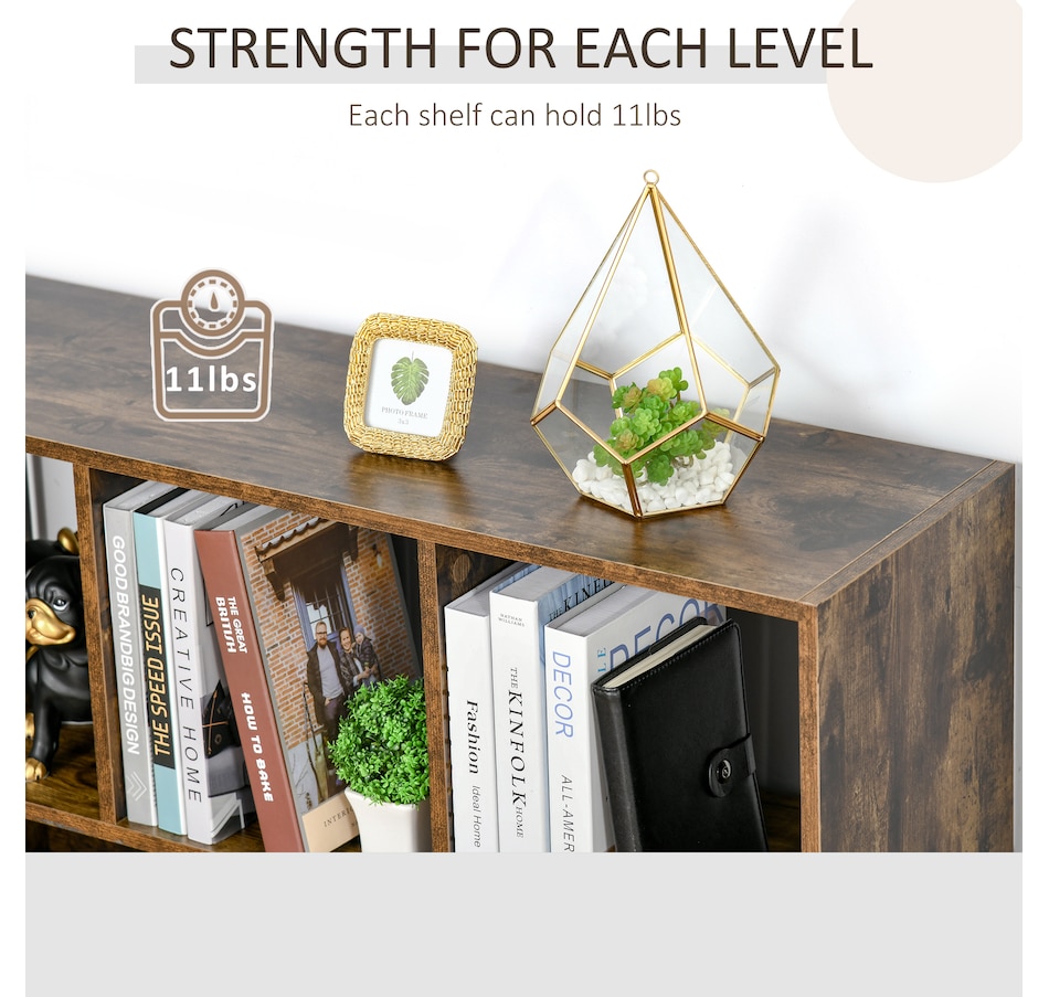 Image 964289_ALTMORE5.jpg, Product 964-289 / Price $109.99, HOMCOM Storage Shelf 3-Tier Bookcase Display Rack, Home Office Living Room from HOMCOM on TSC.ca's department