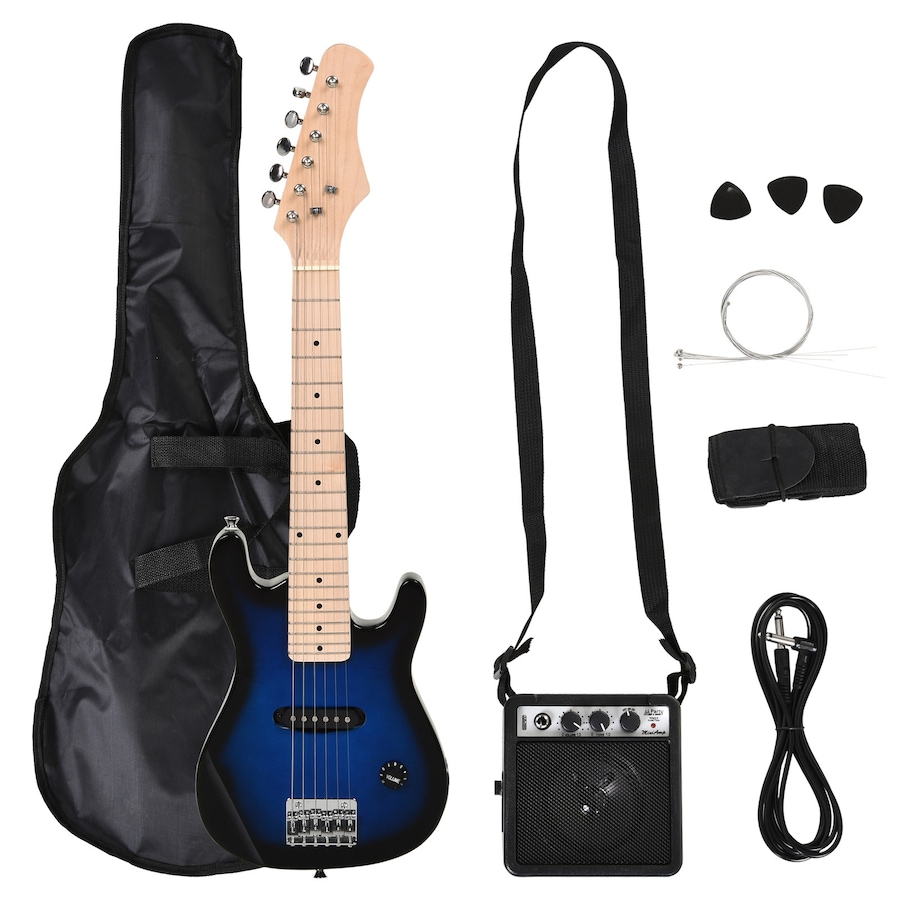 Image 964291.jpg, Product 964-291 / Price $92.99, HOMCOM 30" Electric Guitar with Amp for Beginners, Storage Bag from HOMCOM on TSC.ca's Toys & Hobbies department