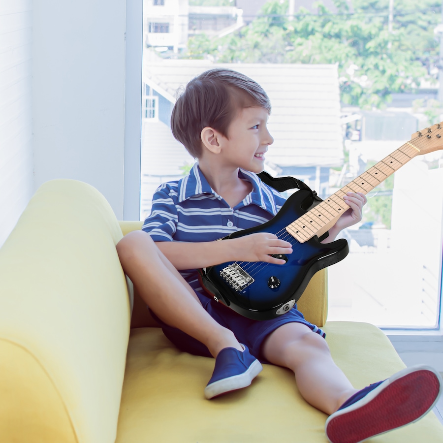 Image 964291_ALTMORE1.jpg, Product 964-291 / Price $92.99, HOMCOM 30" Electric Guitar with Amp for Beginners, Storage Bag from HOMCOM on TSC.ca's Toys & Hobbies department