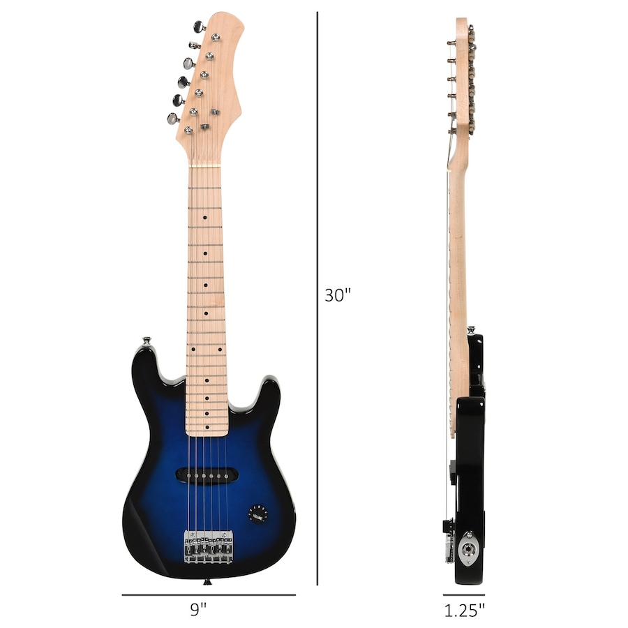 Image 964291_ALTMORE2.jpg, Product 964-291 / Price $92.99, HOMCOM 30" Electric Guitar with Amp for Beginners, Storage Bag from HOMCOM on TSC.ca's Toys & Hobbies department