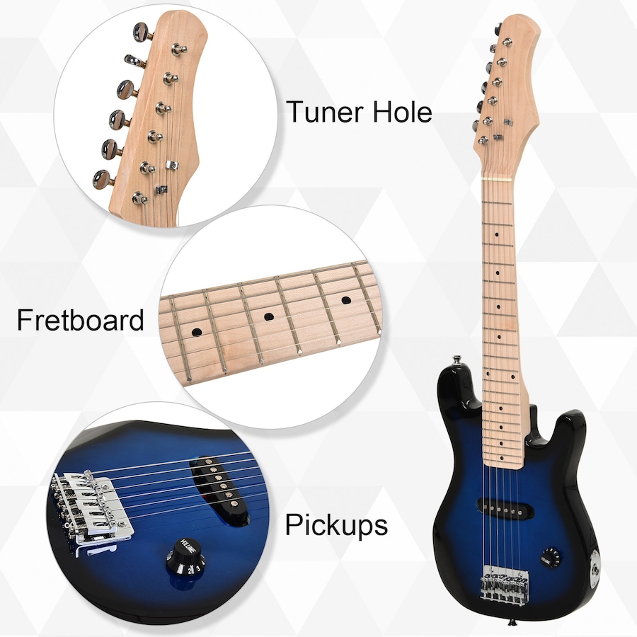 Image 964291_ALTMORE4.jpg, Product 964-291 / Price $92.99, HOMCOM 30" Electric Guitar with Amp for Beginners, Storage Bag from HOMCOM on TSC.ca's Toys & Hobbies department