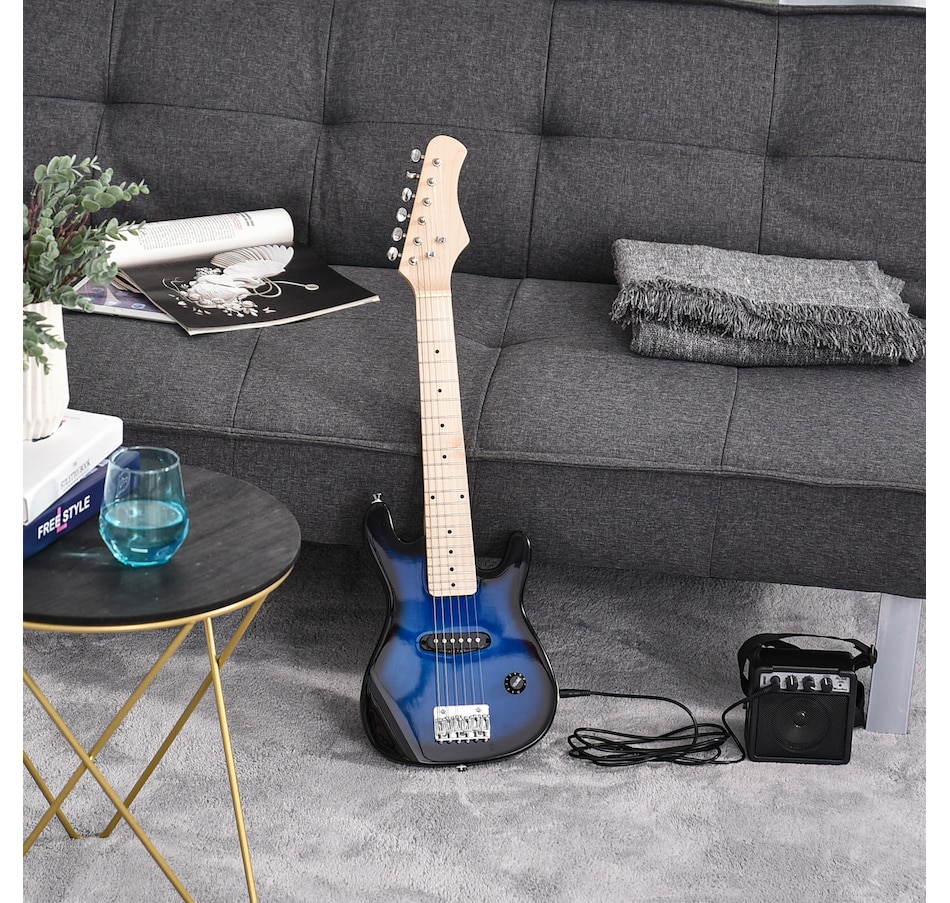 Image 964291_ALTMORE7.jpg, Product 964-291 / Price $99.99, HOMCOM 30" Electric Guitar with Amp for Beginners, Storage Bag from HOMCOM on TSC.ca's Toys & Hobbies department