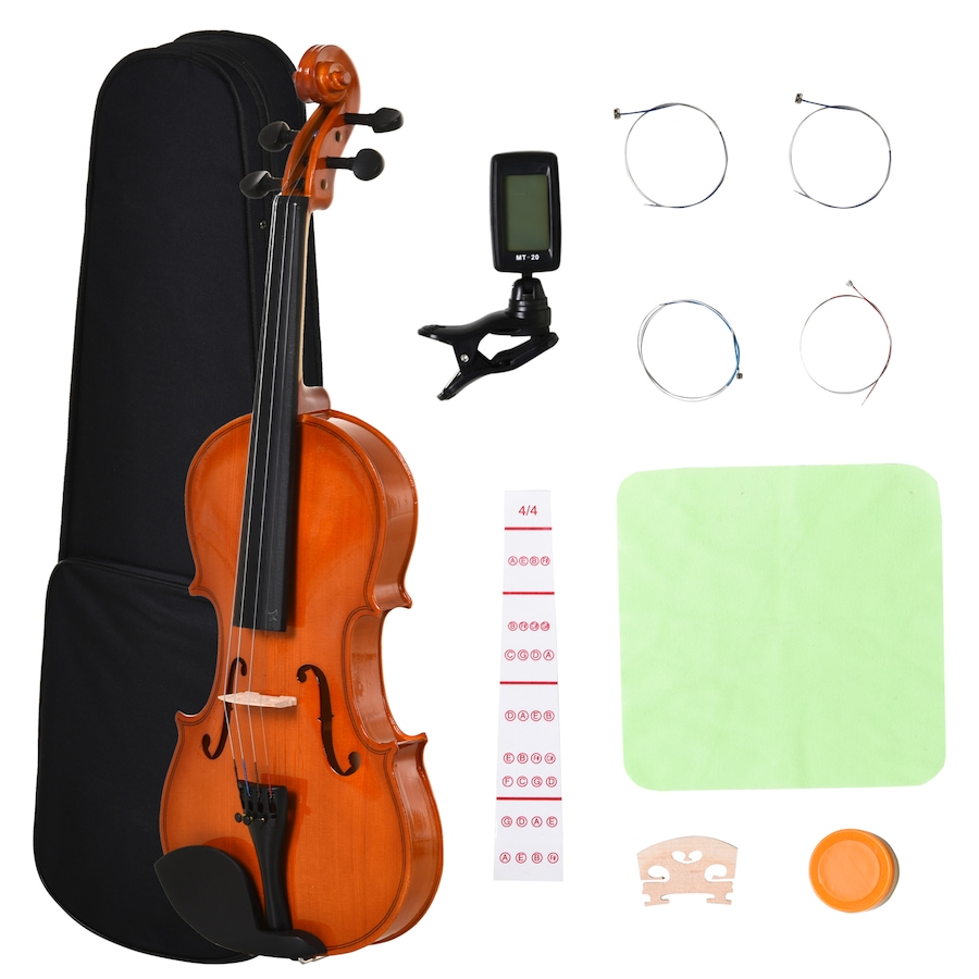 Image 964292.jpg, Product 964-292 / Price $72.99, Soozier 4/4 Violin Maple Wood Full Set of Accessories Storage Box from Soozier on TSC.ca's Toys & Hobbies department