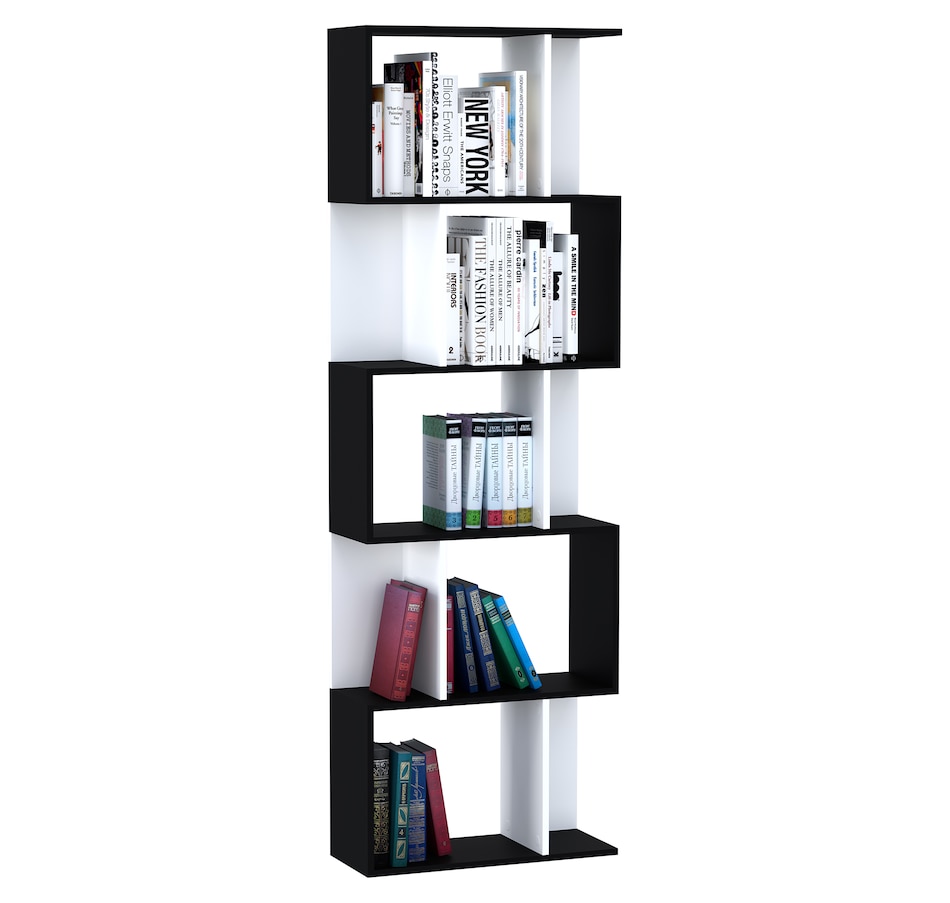 Image 964294_ST02.jpg, Product 964-294 / Price $119.99 - $122.99, HOMCOM Bookcase 5-Tier Display Storage Shelf Room Divider Home Office from HOMCOM on TSC.ca's department