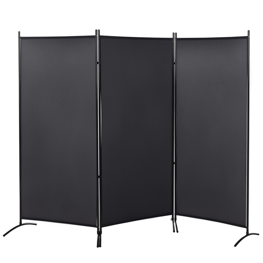 Image 964301.jpg, Product 964-301 / Price $84.91, HOMCOM 6' 3 Panel Room Divider, Double Hinged Privacy Screen, Grey from HOMCOM on TSC.ca's Home & Garden department