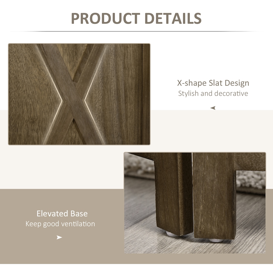 Image 964308_ALTMORE5.jpg, Product 964-308 / Price $129.99, HOMCOM 4-Panel Privacy Screen with Foldable Design Wood Frame White 5.6FT from HOMCOM on TSC.ca's Home & Garden department