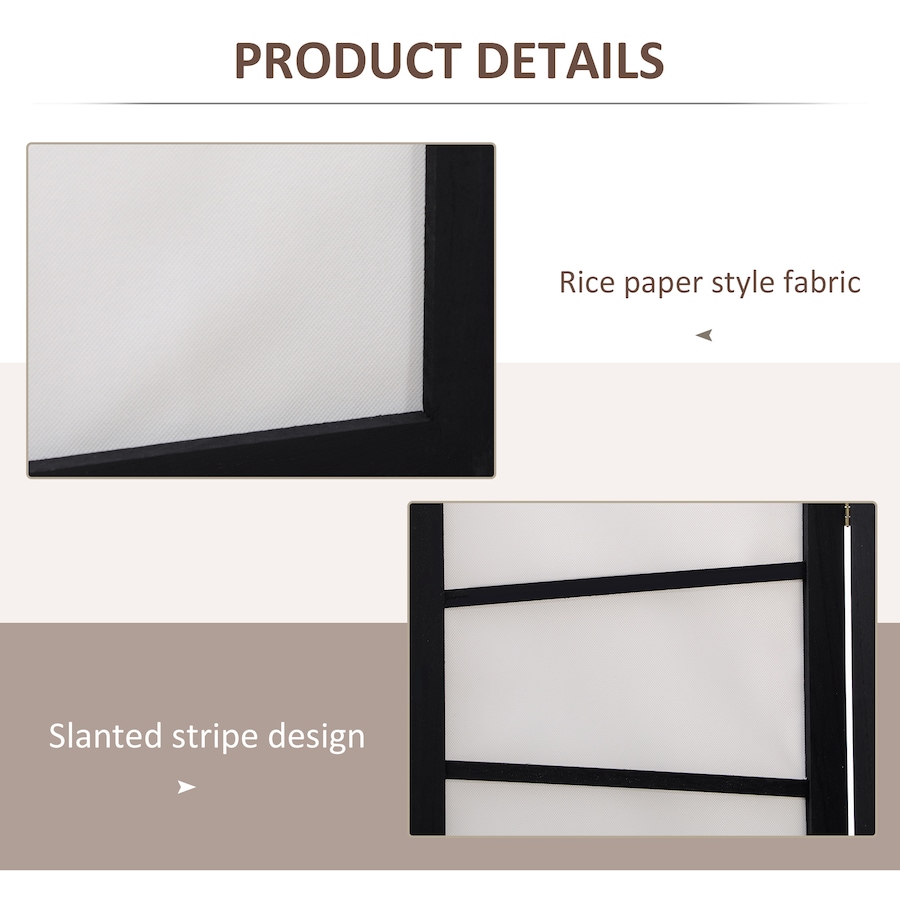 Image 964313_ALTMORE11.jpg, Product 964-313 / Price $109.99 - $159.99, HOMCOM Folding Room Divider, Privacy Screen for Home Office, White from HOMCOM on TSC.ca's Home & Garden department