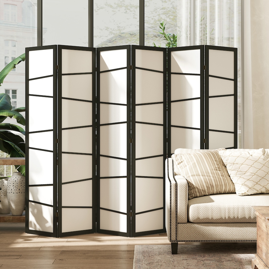 Image 964313_ALTMORE18.jpg, Product 964-313 / Price $109.99 - $159.99, HOMCOM Folding Room Divider, Privacy Screen for Home Office, White from HOMCOM on TSC.ca's Home & Garden department
