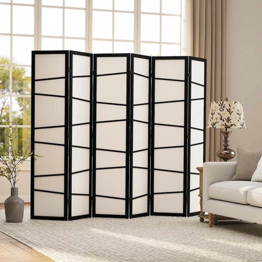Image 964313_ALTMORE23.jpg, Product 964-313 / Price $109.99 - $159.99, HOMCOM Folding Room Divider, Privacy Screen for Home Office, White from HOMCOM on TSC.ca's Home & Garden department