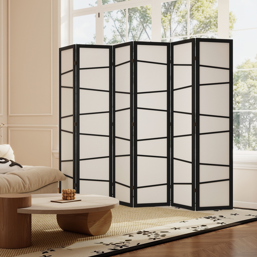 Image 964313_ALTMORE24.jpg, Product 964-313 / Price $109.99 - $159.99, HOMCOM Folding Room Divider, Privacy Screen for Home Office, White from HOMCOM on TSC.ca's Home & Garden department