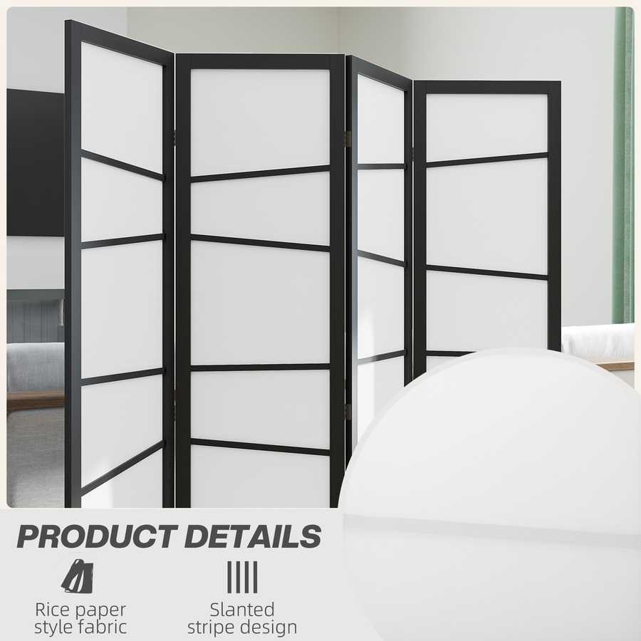 Image 964313_ALTMORE3.jpg, Product 964-313 / Price $109.99 - $159.99, HOMCOM Folding Room Divider, Privacy Screen for Home Office, White from HOMCOM on TSC.ca's Home & Garden department