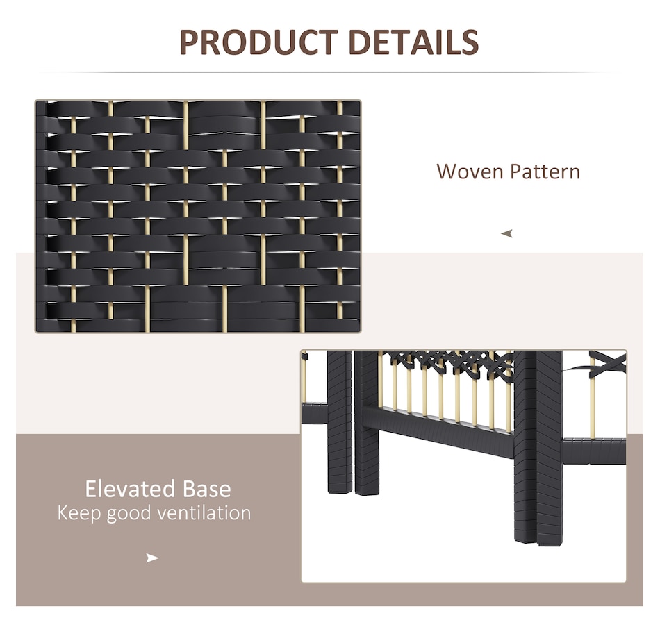 Image 964314_ALTMORE13.jpg, Product 964-314 / Price $72.99 - $79.99, HOMCOM 5.6ft Folding Room Divider, Freestanding Privacy Screen for Bedroom from HOMCOM on TSC.ca's Home & Garden department