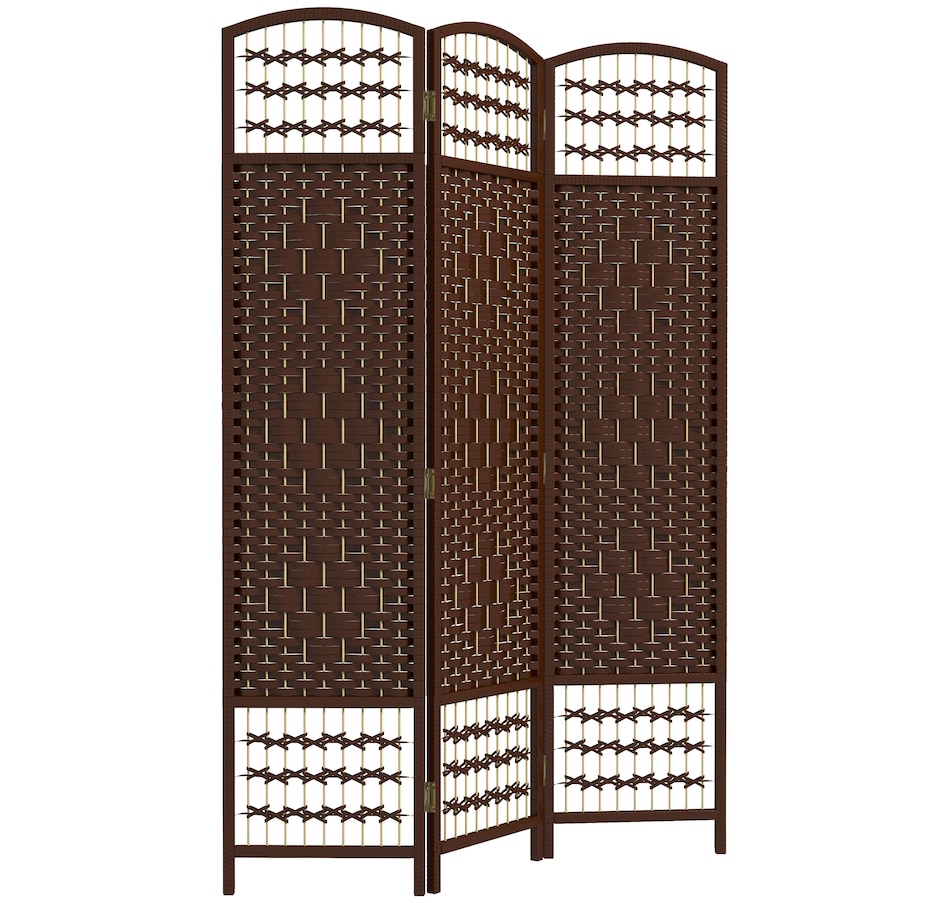Image 964314_ST01.jpg, Product 964-314 / Price $72.99 - $79.99, HOMCOM 5.6ft Folding Room Divider, Freestanding Privacy Screen for Bedroom from HOMCOM on TSC.ca's Home & Garden department