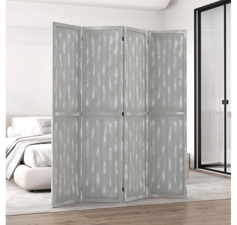 Image 964317_ALTMORE14.jpg, Product 964-317 / Price $89.99 - $129.99, HOMCOM 5.5' 4 Panel Room Divider Folding Privacy Screen Panels from HOMCOM on TSC.ca's Home & Garden department