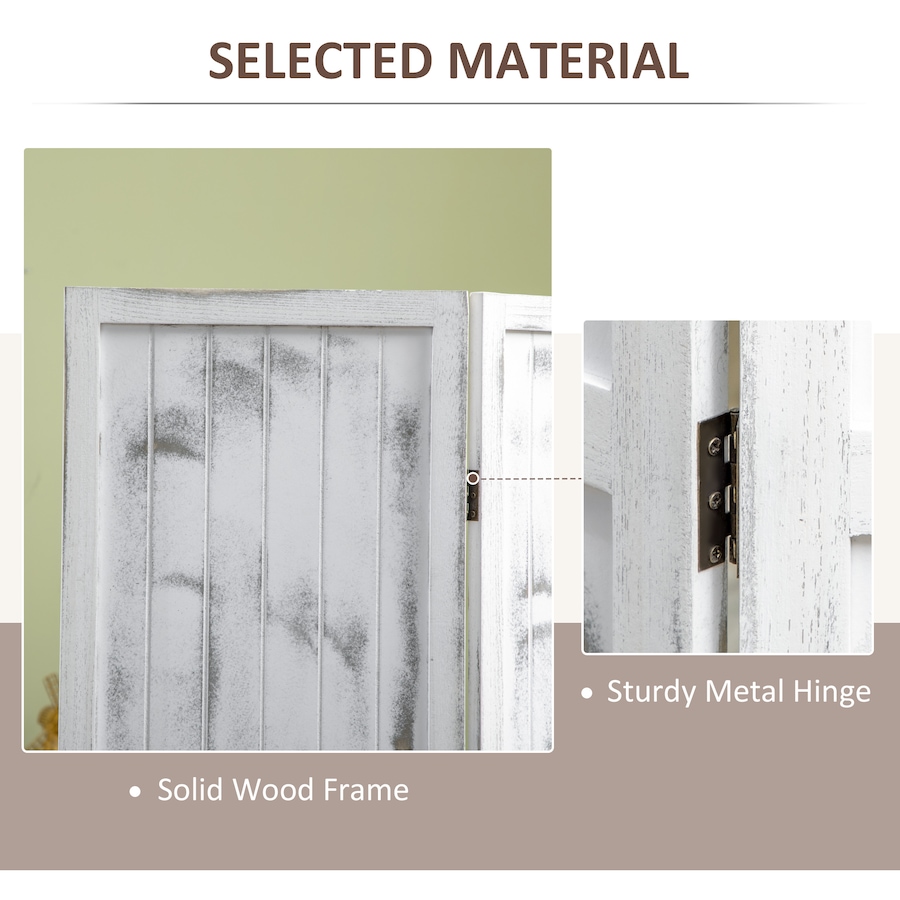 Image 964317_ALTMORE4.jpg, Product 964-317 / Price $119.99, HOMCOM 5.5' 4 Panel Room Divider Folding Privacy Screen Panels from HOMCOM on TSC.ca's Home & Garden department