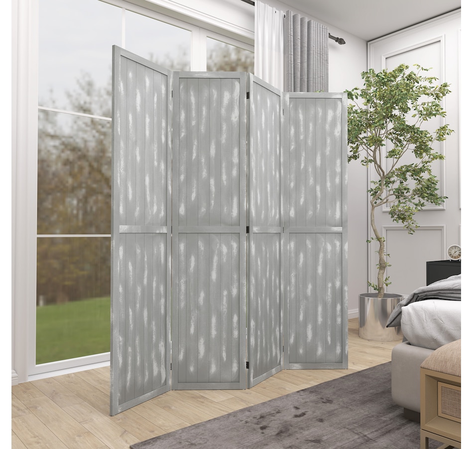 Image 964317_ALTMORE9.jpg, Product 964-317 / Price $89.99 - $129.99, HOMCOM 5.5' 4 Panel Room Divider Folding Privacy Screen Panels from HOMCOM on TSC.ca's Home & Garden department