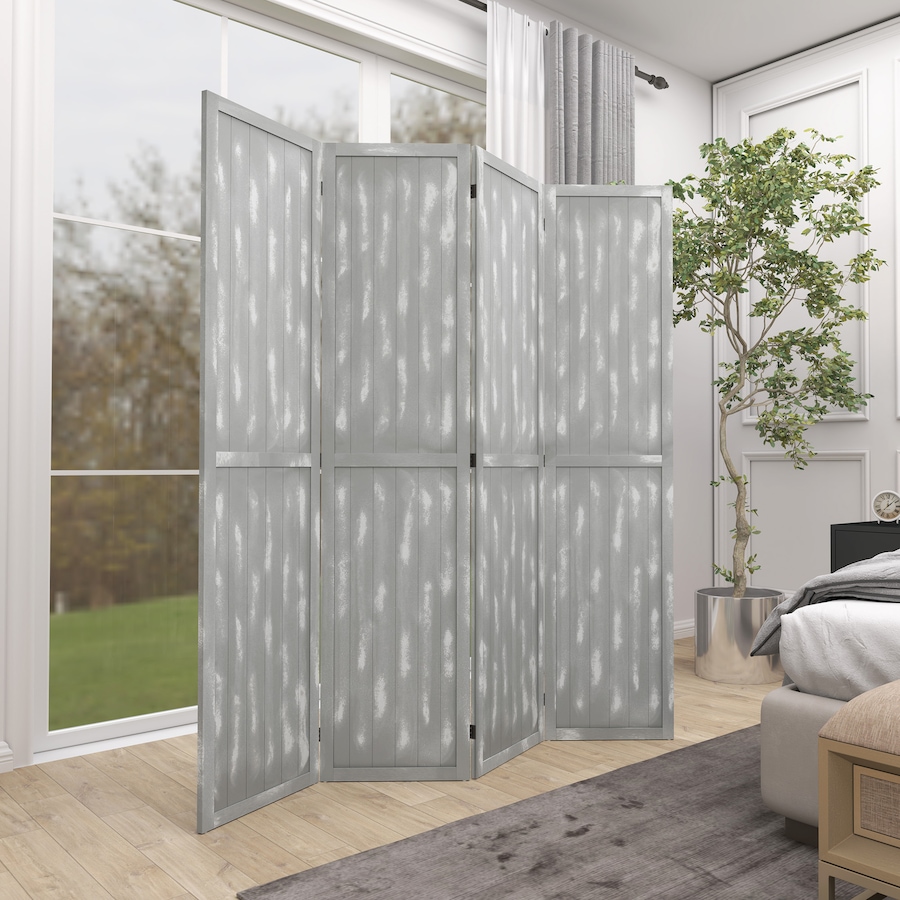 Image 964317_ALTMORE9.jpg, Product 964-317 / Price $119.99, HOMCOM 5.5' 4 Panel Room Divider Folding Privacy Screen Panels from HOMCOM on TSC.ca's Home & Garden department