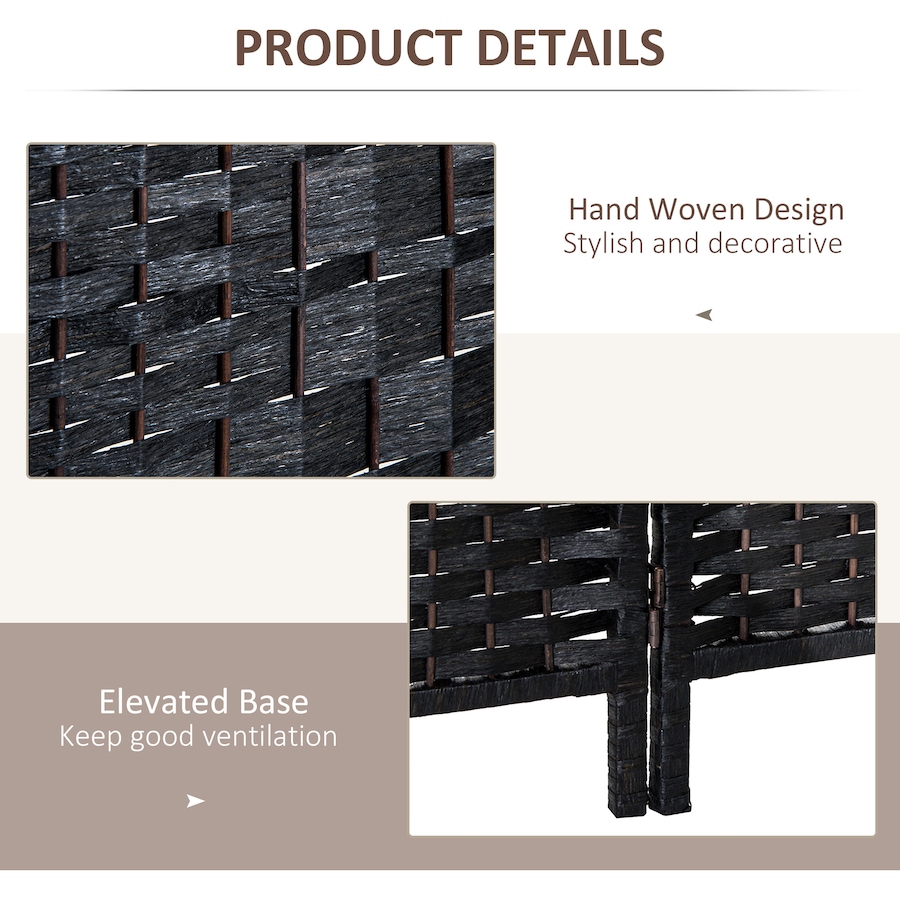 Image 964320_ALTMORE13.jpg, Product 964-320 / Price $82.79 - $89.99, HOMCOM 3 Panel Folding Room Divider Privacy Screen Indoor Home Decoration from HOMCOM on TSC.ca's Home & Garden department