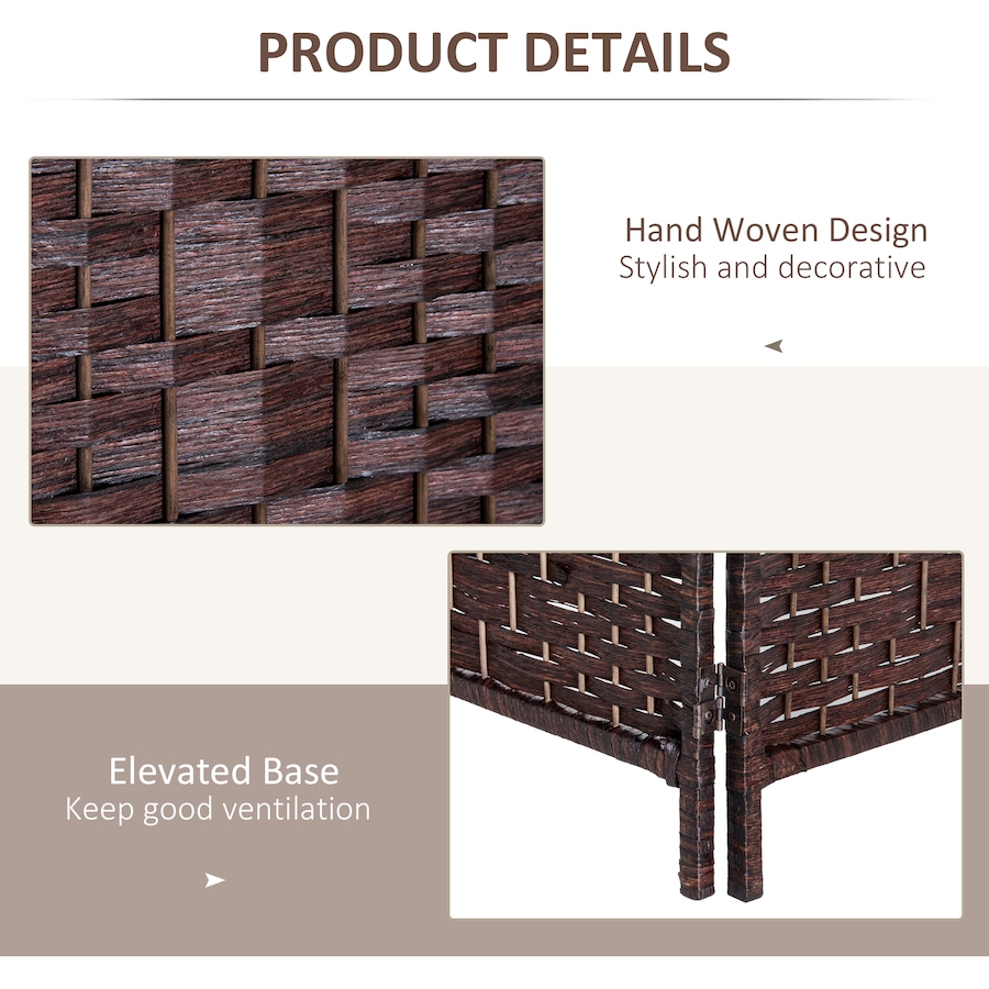 Image 964320_ALTMORE5.jpg, Product 964-320 / Price $82.79 - $89.99, HOMCOM 3 Panel Folding Room Divider Privacy Screen Indoor Home Decoration from HOMCOM on TSC.ca's Home & Garden department