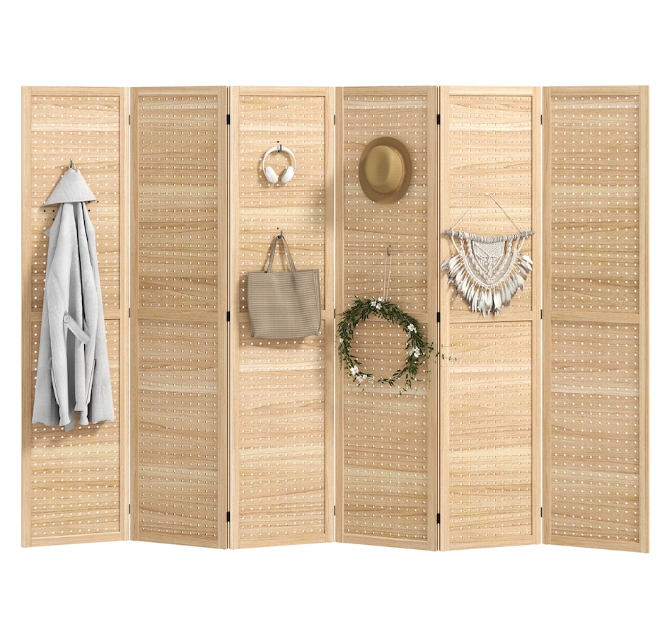 Image 964321.jpg, Product 964-321 / Price $159.99 - $204.99, HOMCOM Folding Room Divider Privacy Screen Indoor Home Decoration from HOMCOM on TSC.ca's Home & Garden department