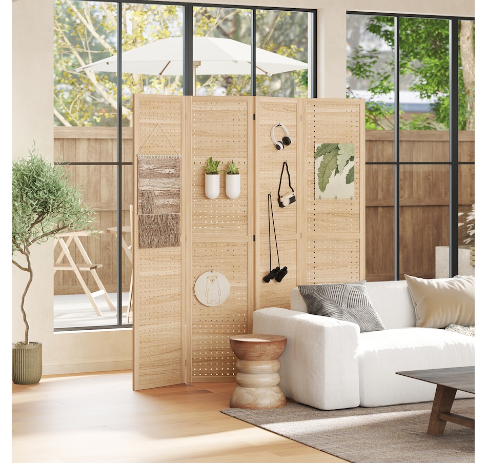 Image 964321_ALTMORE1.jpg, Product 964-321 / Price $159.99 - $204.99, HOMCOM Folding Room Divider Privacy Screen Indoor Home Decoration from HOMCOM on TSC.ca's Home & Garden department