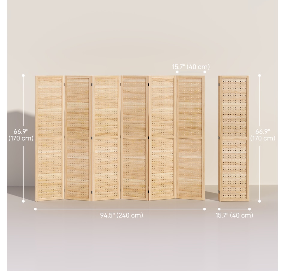 Image 964321_ALTMORE10.jpg, Product 964-321 / Price $159.99 - $204.99, HOMCOM Folding Room Divider Privacy Screen Indoor Home Decoration from HOMCOM on TSC.ca's Home & Garden department