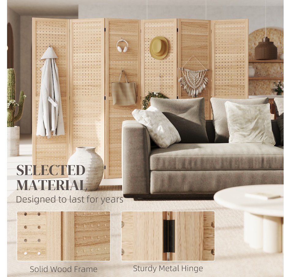 Image 964321_ALTMORE12.jpg, Product 964-321 / Price $159.99 - $204.99, HOMCOM Folding Room Divider Privacy Screen Indoor Home Decoration from HOMCOM on TSC.ca's Home & Garden department