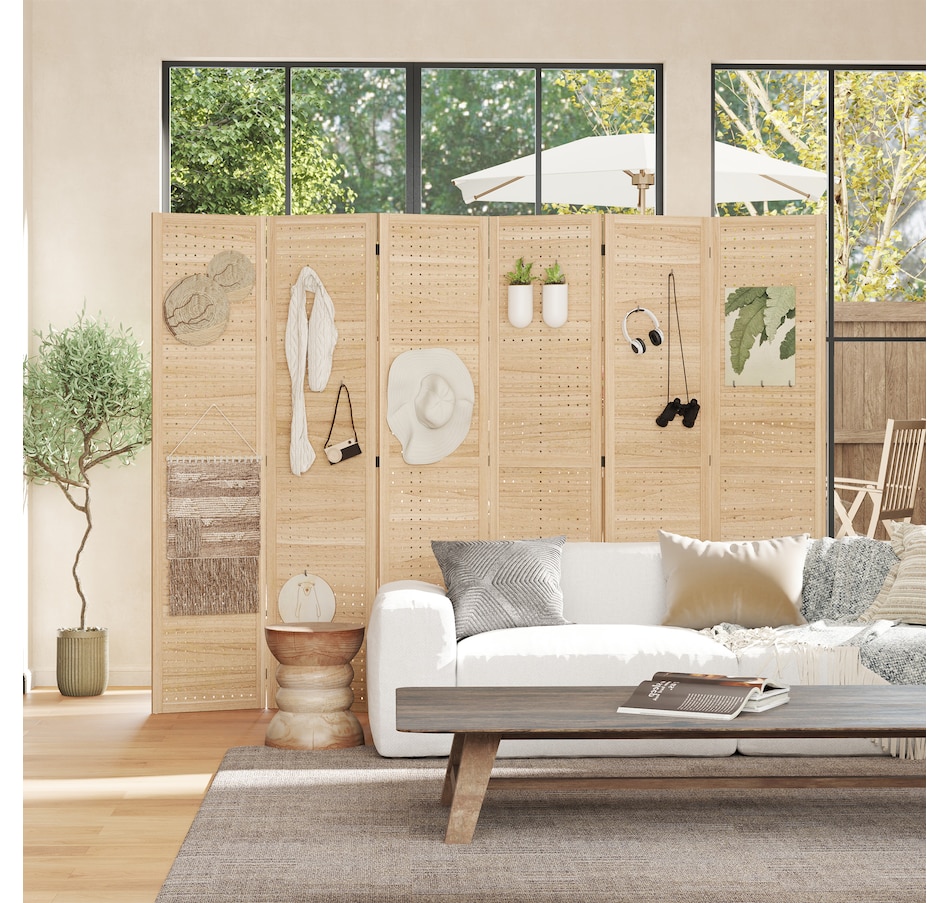 Image 964321_ALTMORE14.jpg, Product 964-321 / Price $159.99 - $204.99, HOMCOM Folding Room Divider Privacy Screen Indoor Home Decoration from HOMCOM on TSC.ca's Home & Garden department