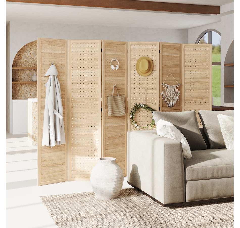 Image 964321_ALTMORE15.jpg, Product 964-321 / Price $159.99 - $204.99, HOMCOM Folding Room Divider Privacy Screen Indoor Home Decoration from HOMCOM on TSC.ca's Home & Garden department
