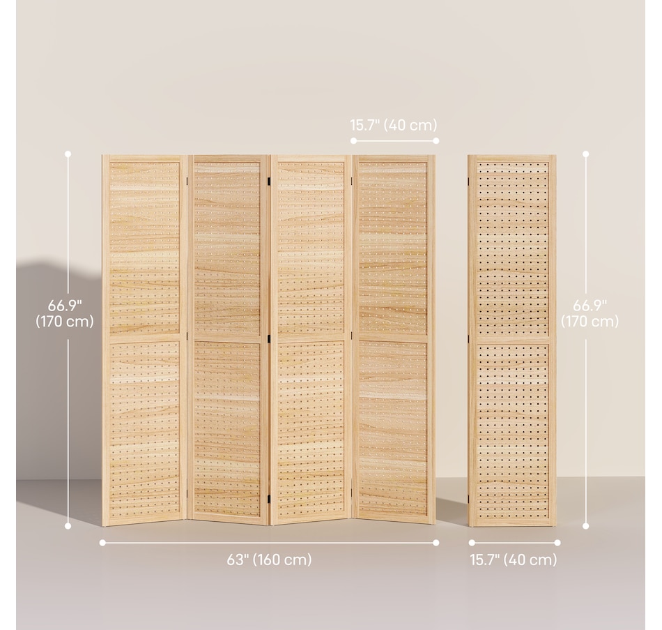 Image 964321_ALTMORE2.jpg, Product 964-321 / Price $159.99 - $204.99, HOMCOM Folding Room Divider Privacy Screen Indoor Home Decoration from HOMCOM on TSC.ca's Home & Garden department
