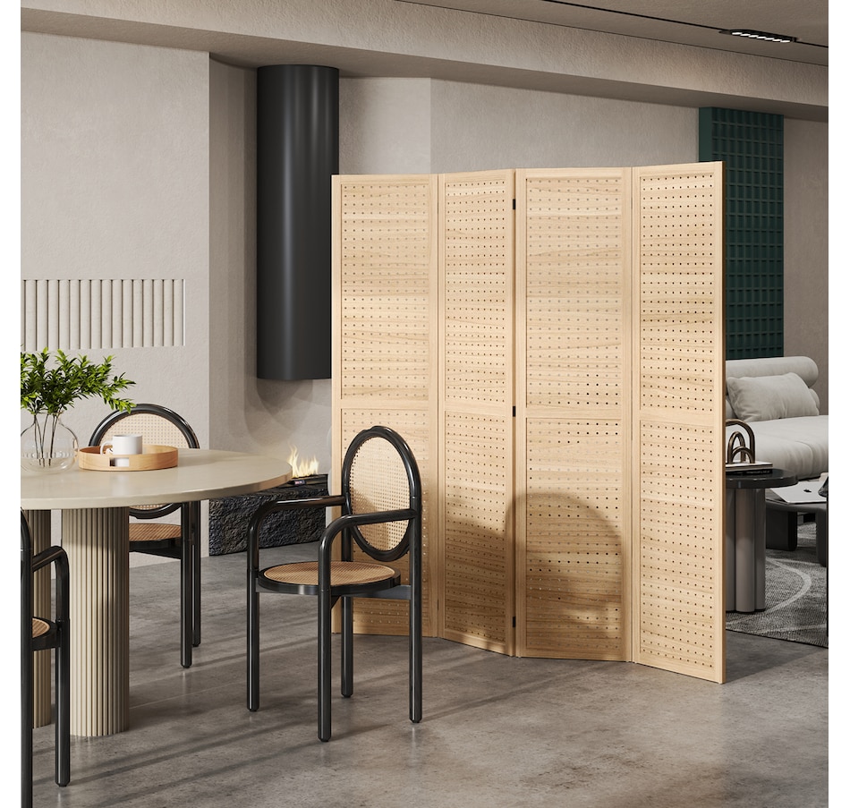 Image 964321_ALTMORE6.jpg, Product 964-321 / Price $159.99 - $204.99, HOMCOM Folding Room Divider Privacy Screen Indoor Home Decoration from HOMCOM on TSC.ca's Home & Garden department