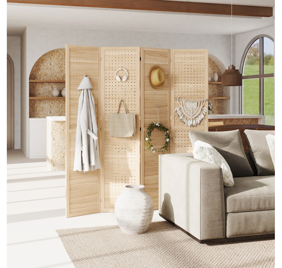 Image 964321_ALTMORE8.jpg, Product 964-321 / Price $159.99 - $204.99, HOMCOM Folding Room Divider Privacy Screen Indoor Home Decoration from HOMCOM on TSC.ca's Home & Garden department