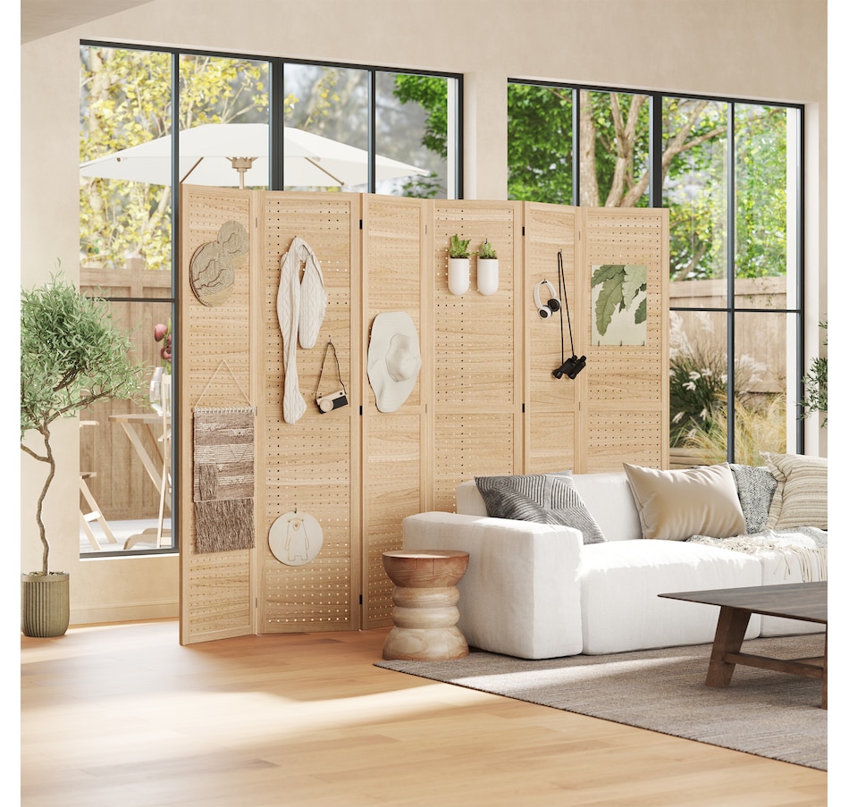Image 964321_ALTMORE9.jpg, Product 964-321 / Price $159.99 - $204.99, HOMCOM Folding Room Divider Privacy Screen Indoor Home Decoration from HOMCOM on TSC.ca's Home & Garden department