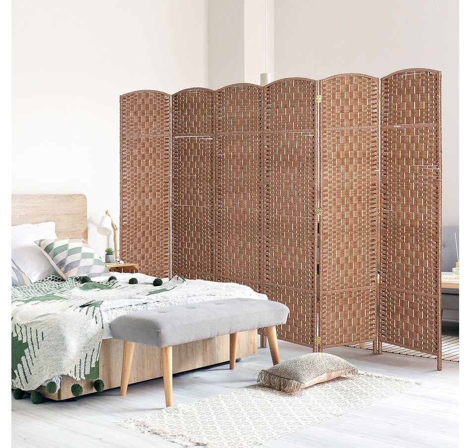 Image 964325_ALTMORE16.jpg, Product 964-325 / Price $129.99 - $149.99, HOMCOM 6 Panel Folding Room Divider Privacy Screen Indoor Home Decoration from HOMCOM on TSC.ca's Home & Garden department