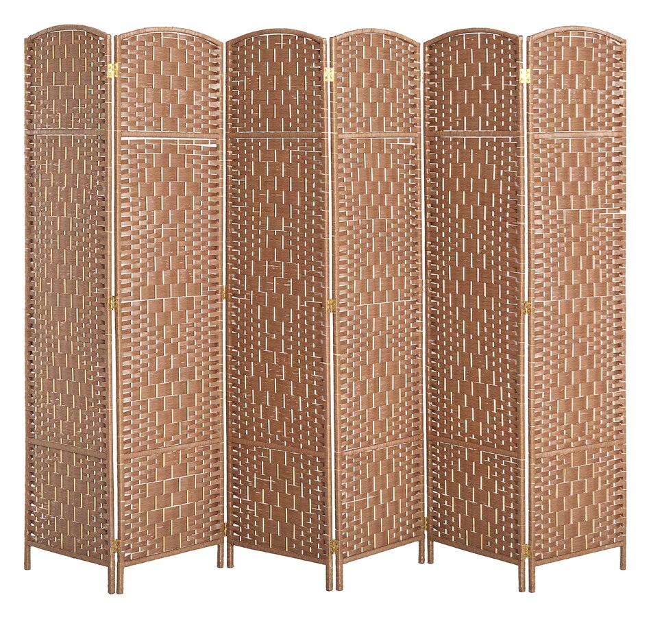 Image 964325_ST02.png, Product 964-325 / Price $129.99 - $149.99, HOMCOM 6 Panel Folding Room Divider Privacy Screen Indoor Home Decoration from HOMCOM on TSC.ca's Home & Garden department