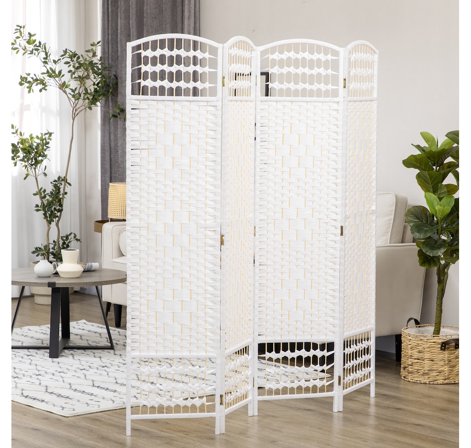 Image 964326_ALTMORE15.jpg, Product 964-326 / Price $84.99 - $91.99, HOMCOM 5.6ft Folding Room Divider, Freestanding Privacy Screen for Bedroom from HOMCOM on TSC.ca's Home & Garden department