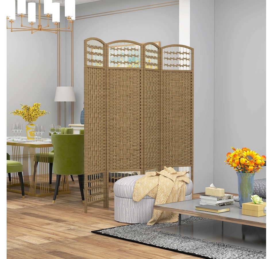 Image 964326_ALTMORE17.jpg, Product 964-326 / Price $84.99 - $91.99, HOMCOM 5.6ft Folding Room Divider, Freestanding Privacy Screen for Bedroom from HOMCOM on TSC.ca's Home & Garden department