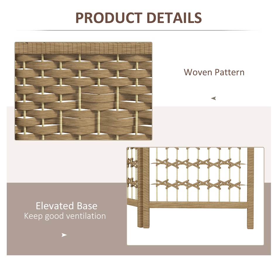 Image 964326_ALTMORE21.jpg, Product 964-326 / Price $84.99 - $91.99, HOMCOM 5.6ft Folding Room Divider, Freestanding Privacy Screen for Bedroom from HOMCOM on TSC.ca's Home & Garden department