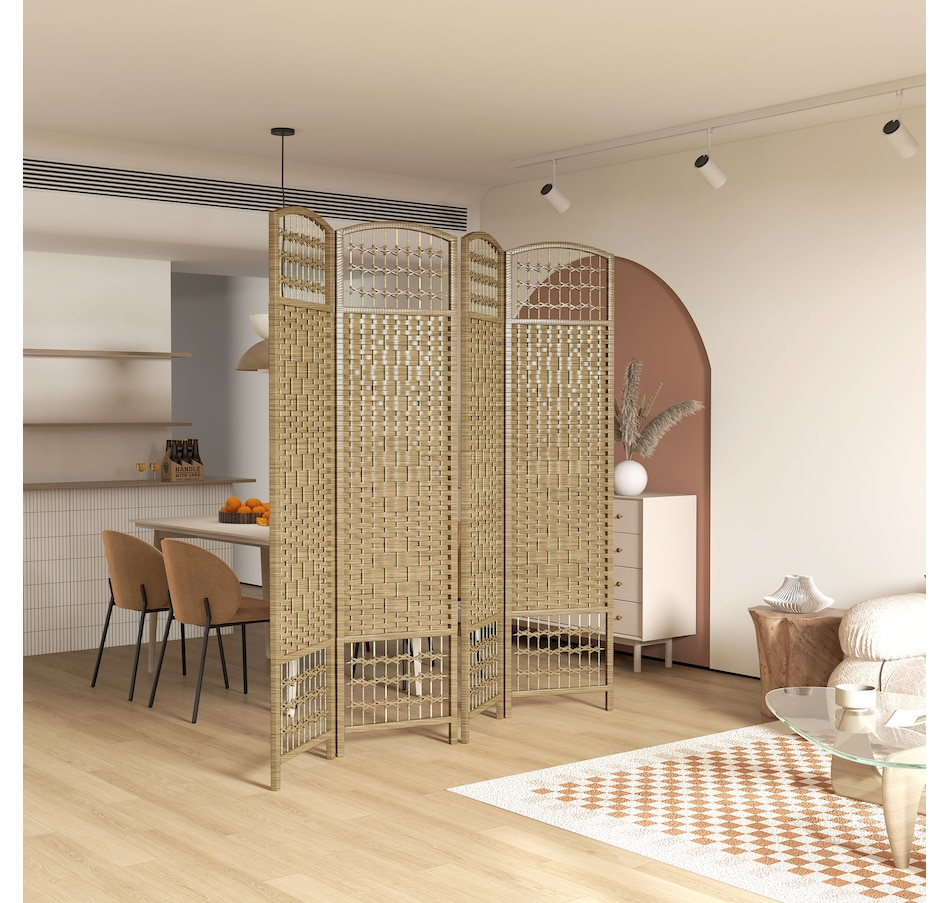 Image 964326_ALTMORE23.jpg, Product 964-326 / Price $84.99 - $91.99, HOMCOM 5.6ft Folding Room Divider, Freestanding Privacy Screen for Bedroom from HOMCOM on TSC.ca's Home & Garden department