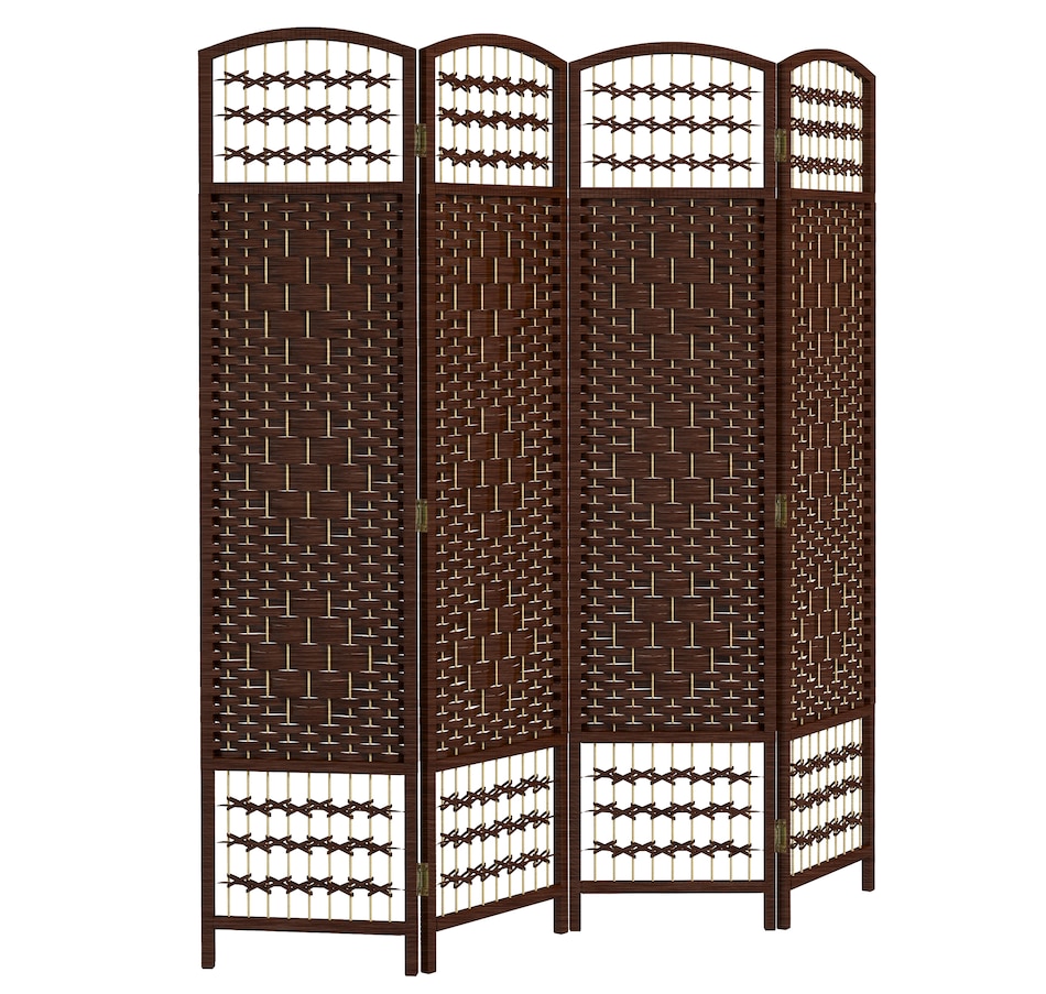 Image 964326_ST04.jpg, Product 964-326 / Price $84.99 - $91.99, HOMCOM 5.6ft Folding Room Divider, Freestanding Privacy Screen for Bedroom from HOMCOM on TSC.ca's Home & Garden department