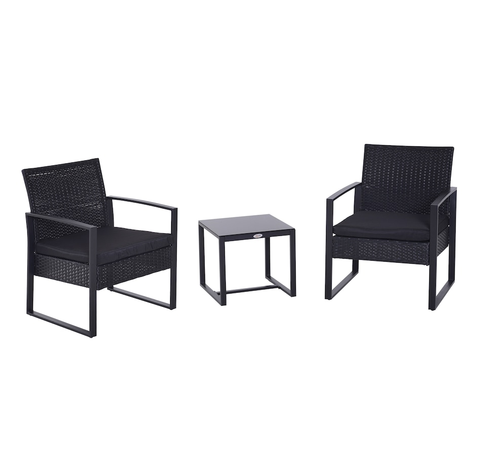 Image 964355.jpg, Product 964-355 / Price $169.99, Outsunny 3 Pieces Wicker Patio Furniture Set from Outsunny on TSC.ca's Home & Garden department