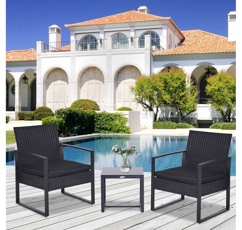 Image 964355_ALTMORE1.jpg, Product 964-355 / Price $169.99, Outsunny 3 Pieces Wicker Patio Furniture Set from Outsunny on TSC.ca's Home & Garden department