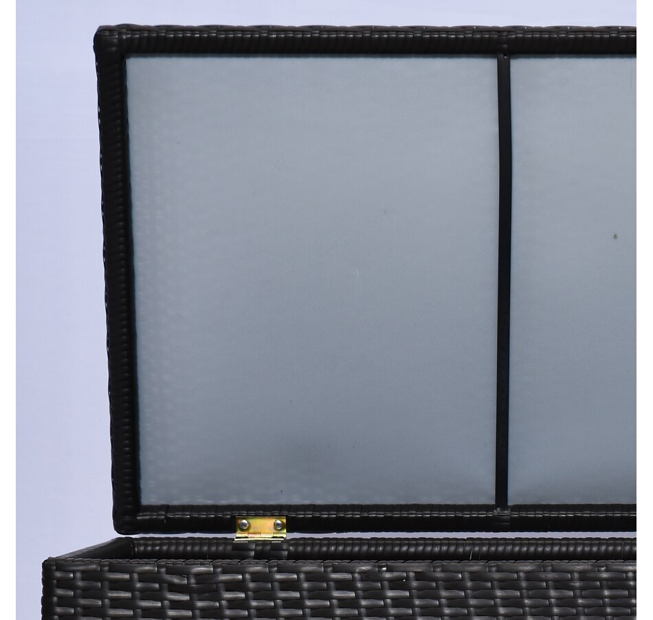 Image 964375_ALTMORE7.jpg, Product 964-375 / Price $169.99, Outsunny Wicker Outdoor Storage Box from Outsunny on TSC.ca's Home & Garden department