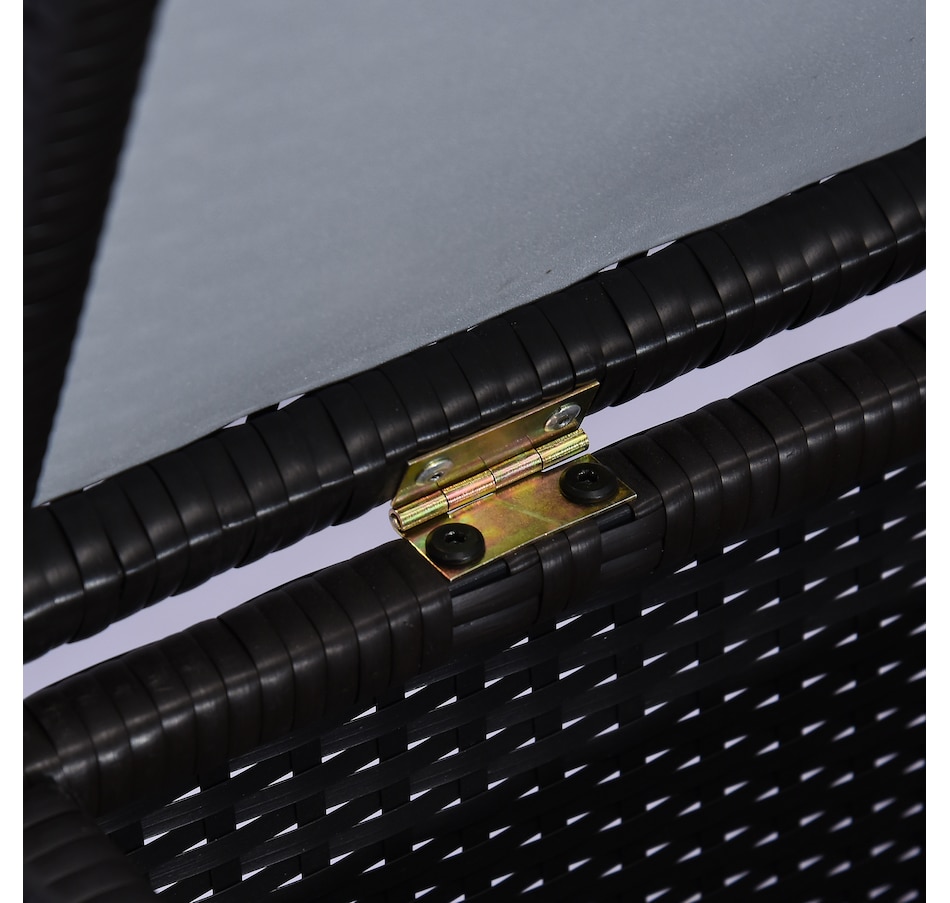 Image 964375_ALTMORE8.jpg, Product 964-375 / Price $169.99, Outsunny Wicker Outdoor Storage Box from Outsunny on TSC.ca's Home & Garden department